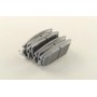 Тормозные колодки задние дисковые 51-0H-H03 ASHIKA