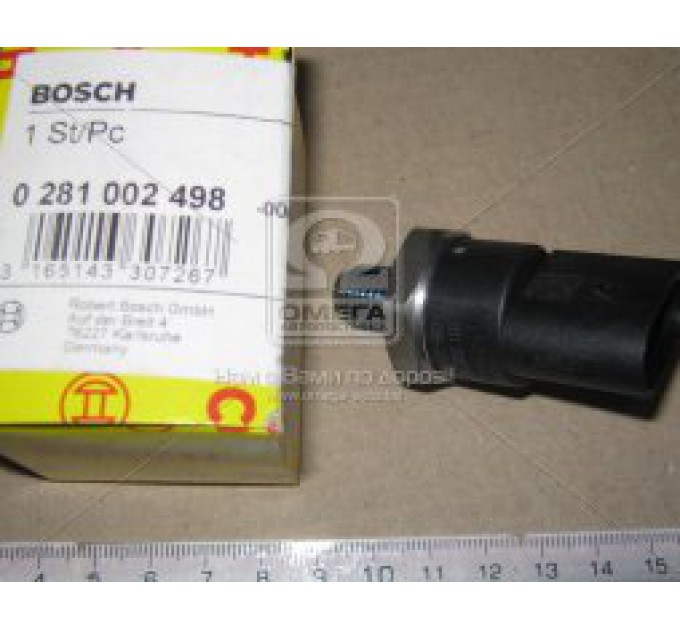 Датчик давления топлива 0 281 002 498 BOSCH