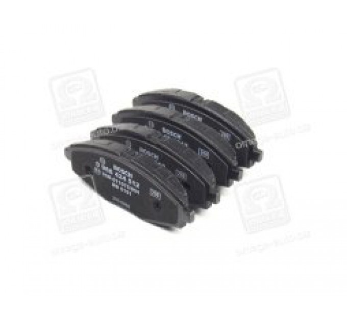 Тормозные колодки передние дисковые 0 986 424 512 BOSCH