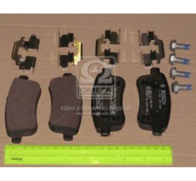 Гальмівні колодки задні дискові 0 986 494 384 BOSCH
