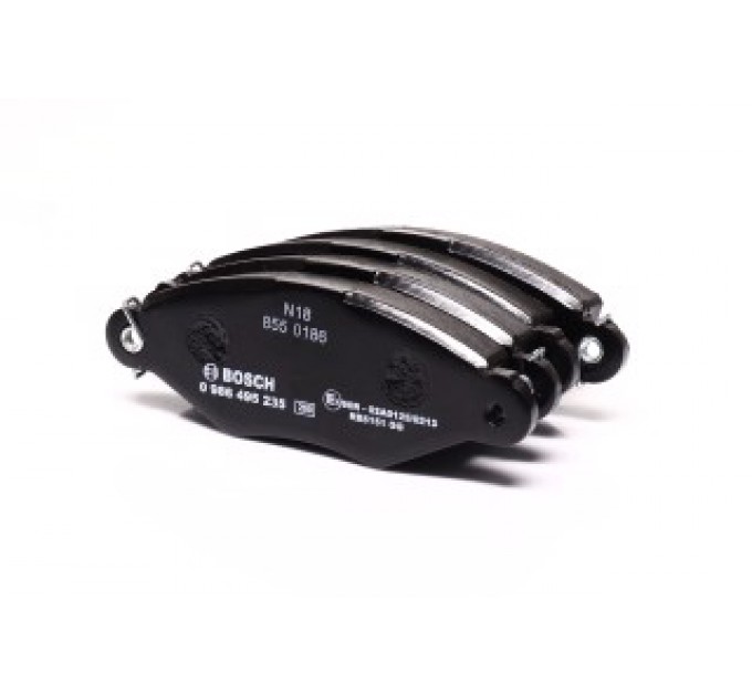 Тормозные колодки передние дисковые 0 986 495 235 BOSCH