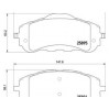Колодки гальмівні дискові P 78 020 BREMBO