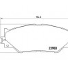 Колодки гальмівні дискові P 85 081 BREMBO