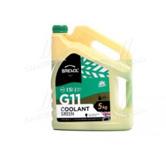 Антифриз BREXOL GREEN G11 Antifreeze (зеленый) 5kg