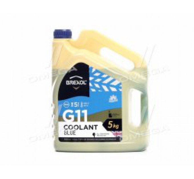 Антифриз BREXOL BLUE G11 Antifreeze (синий) 5kg