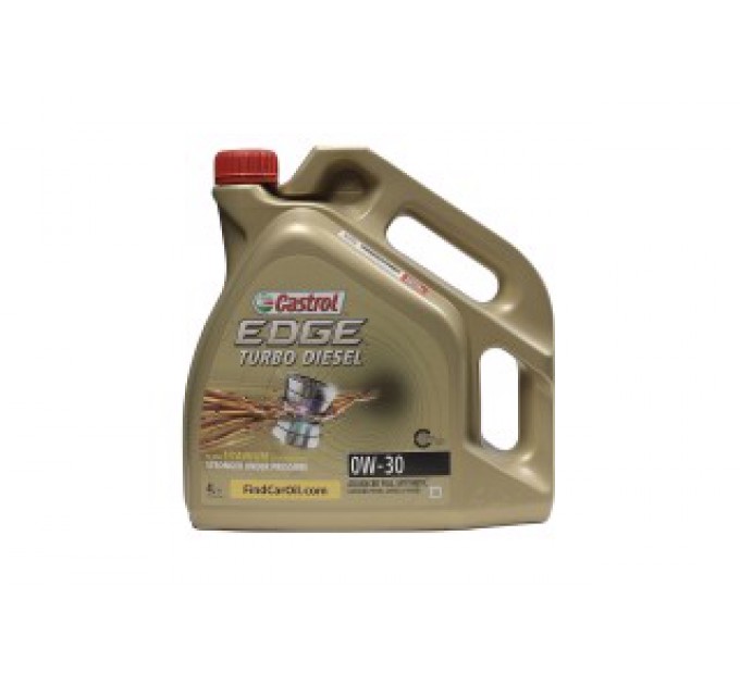 Олива моторна Castrol EDGE 0W-30 TURBO DIESEL (Каністра 4л)