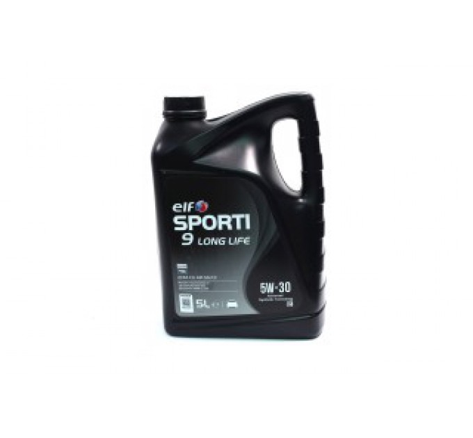 Масла моторные ELF SPORTI 9 LONG LIFE 5W-30 (Канистра 5л)