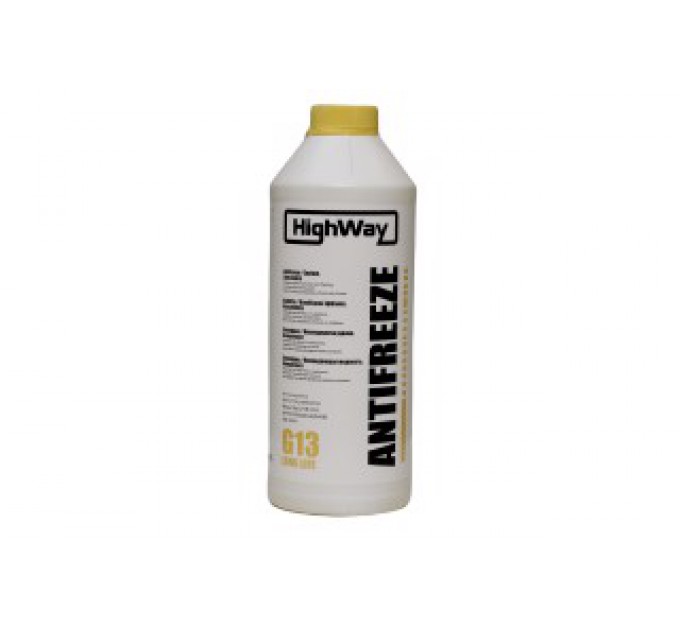 Антифриз HighWay ANTIFREEZE G13 концентрат желтый 1,5л