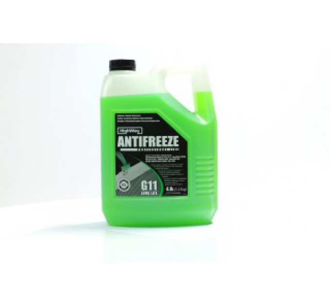 Антифриз HighWay ANTIFREEZE-40 LONG LIFE G11 (зеленый) 4,8л