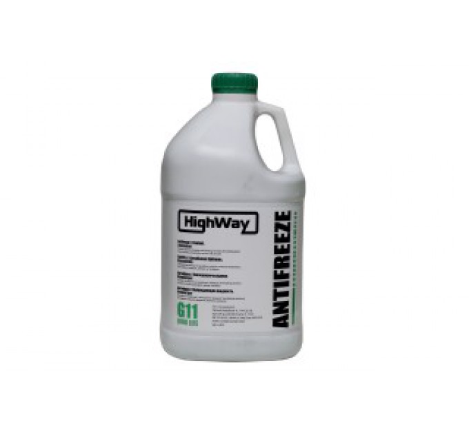 Антифриз HighWay ANTIFREEZE G11 концентрат зеленый 3,78л