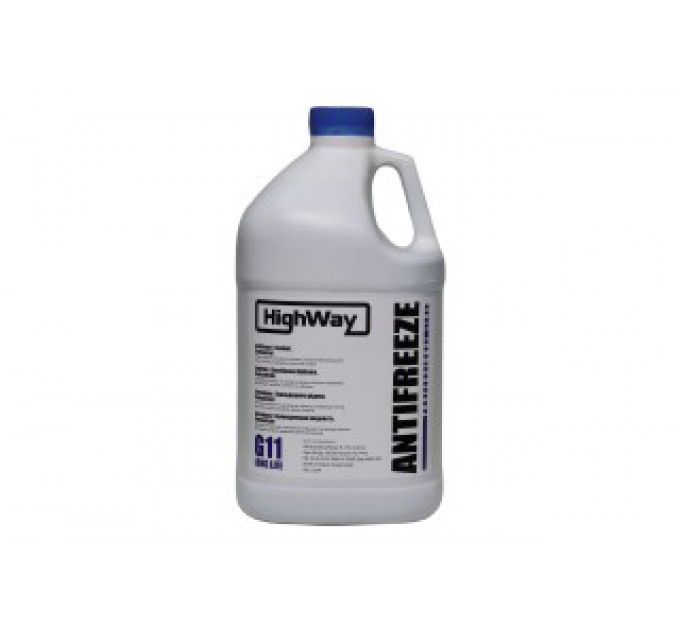 Антифриз HighWay ANTIFREEZE G11 концентрат синий 3,78л