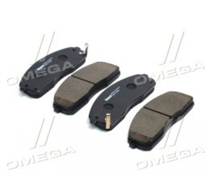 Колодки тормозные дисковые MPK26 MANDO CORPORATION