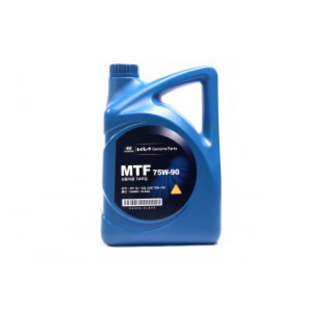 Масло трансмиссии. Hyundai/Kia MTF Gear Oil 75W-90 04300-5L6A0 (Канистра 6л)