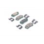 Колодки тормозные дисковые 583023SA20 Mobis