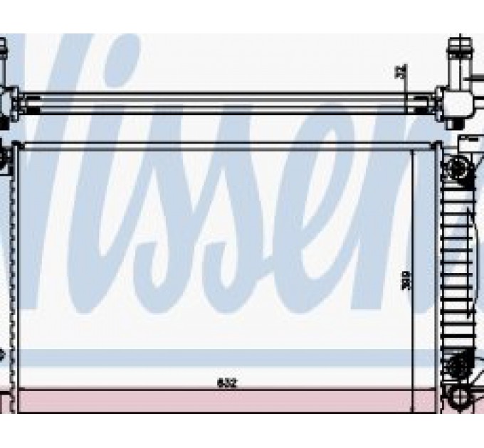 Радиатор 60303A Nissens