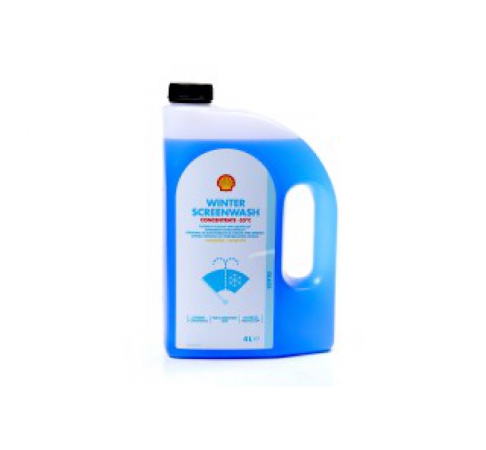 Омыватель стекла зимний SHELL Winter Screenwash -55°C Концетрат 4л