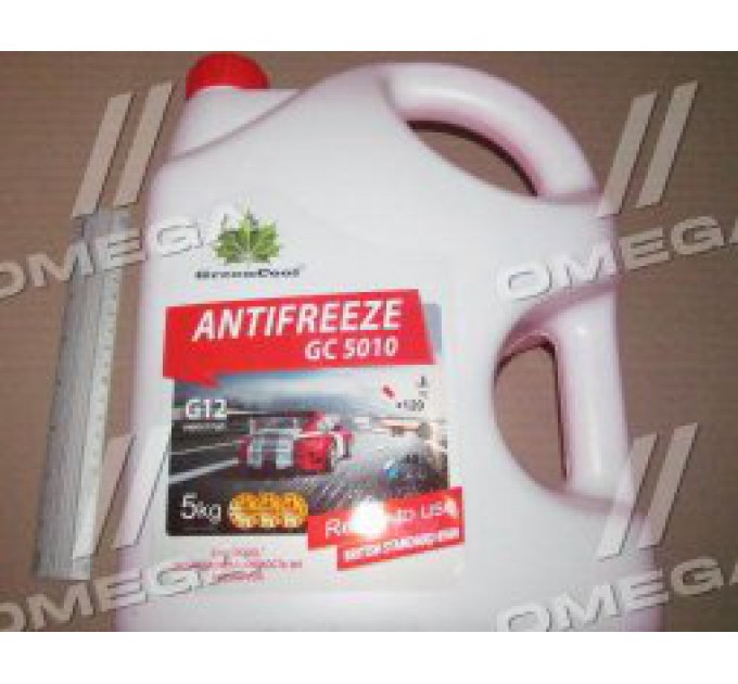 Антифриз GreenCool GС5010, 5 кг G12 (красный)