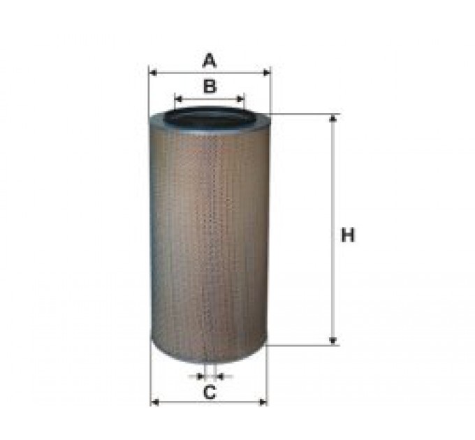Повітряний фільтр 93380E WIX FILTERS