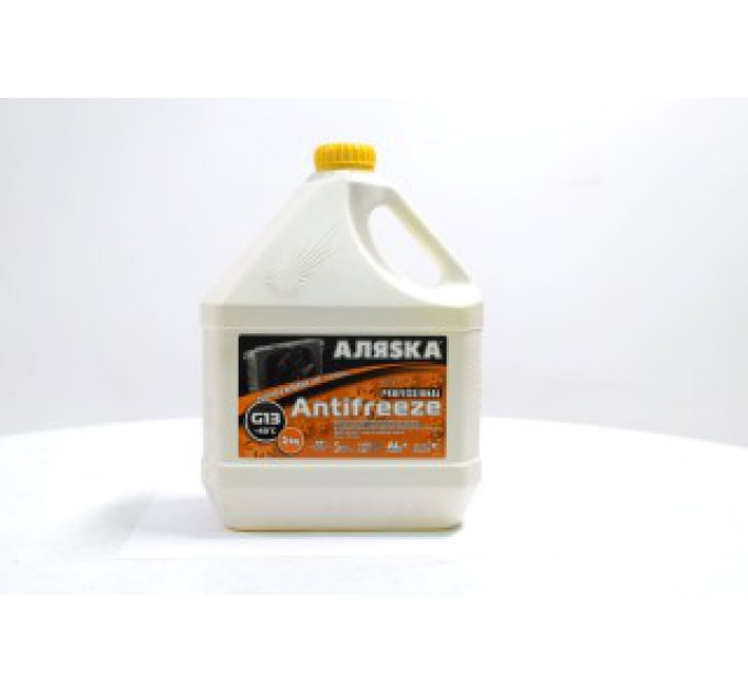 Антифриз Аляска ANTIFREEZE-40 (желтый) Канистра 5л/4,9 кг