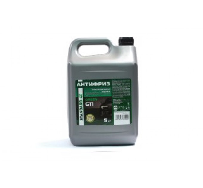 Антифриз G11 STANDARD-40 LONG LIFE зелений 5кг