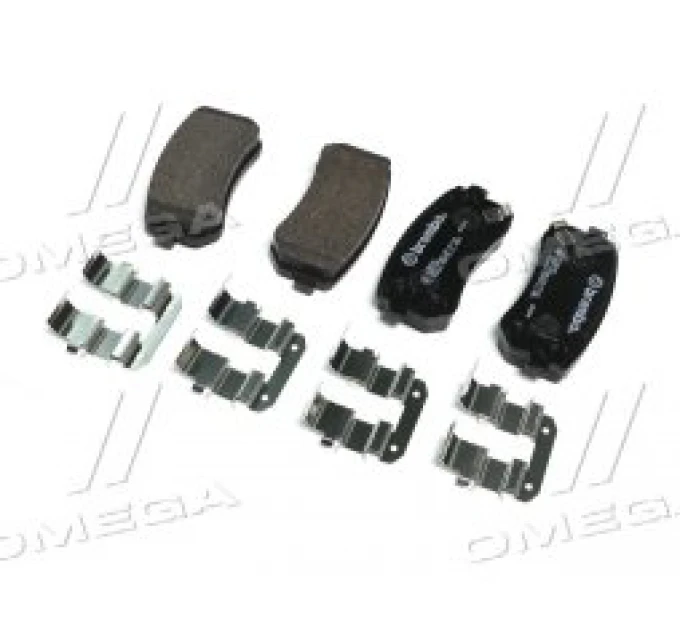 Колодки тормозные дисковые P 30 051 BREMBO