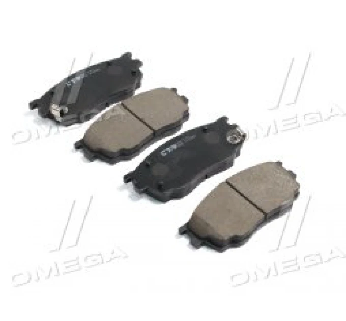 Колодки тормозные дисковые GK0655 CTR