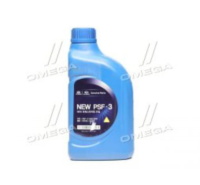 Рідина гідропідсилювача Hyundai/Kia PSF-3 червона 03100-00100 (Каністра 1л)